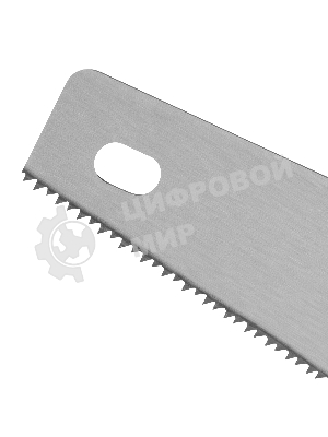 Ножовка по дереву Sparta 500 мм, 7-8 TPI, зуб-2D, каленый зуб, линейка, двухкомпонентная рукоятка