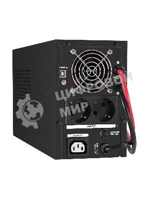 Комплект Источник бесперебойного питания EX295987RUS + батарея 100Aч EX282985RUS 2шт (инвертор, синус, для котла) ExeGate SineTower SZ-1000.LCD.AVR.2SH.1C13.USB 1000VA/800W, чистый синусоида, LCD дисплей, AVR, 2*Schuko+1*C13, USB, линейно-интерактивный, черный + батарея ExeGate DT 12100 (12В, 100Ач) 2шт