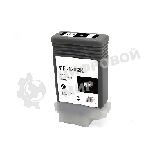 Картридж струйный NVPrint PFI-120BK (NV-2885C001) Black для Canon imagePROGRAF TM-200/205/300/305 (130 мл) совместимый