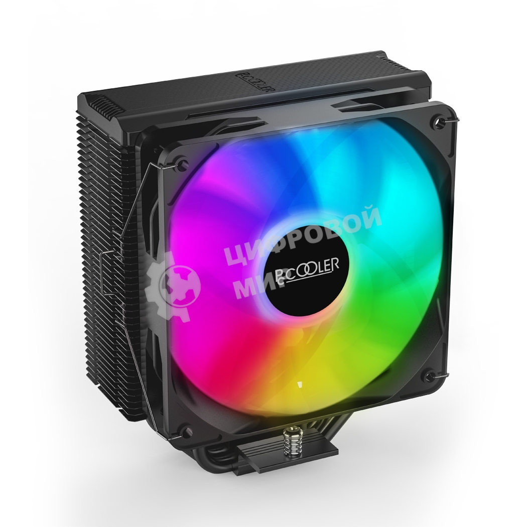 Кулер PCCooler Paladin EX400 ARGB черный 120мм алюминий+медь 1800rpm 28,6db 180W 157мм