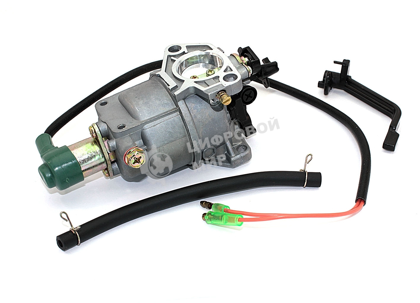 Карбюратор с электромагнитным клапаном Привод - рычаг Популяр 100146