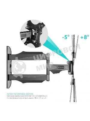 Кронштейн ONKRON M4 черный 32-65