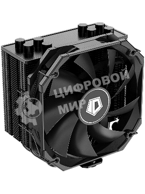 Кулер для процессора ID-COOLING SE-224-XTS MINI черный 120мм алюминий/медь 1600rpm 32db 4-pin 180W 134мм