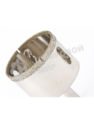 Сверло алмазное Matrix по керамограниту, 55 х 67 мм, 3-гранный хвостовик