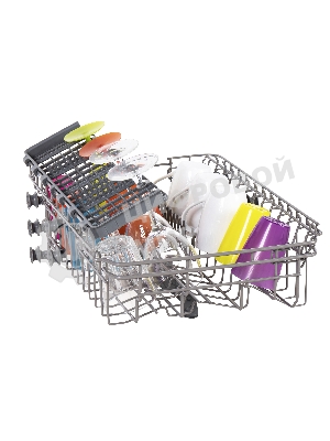 Посудомоечная машина Maunfeld MWF08B, белый, 44.8 см, 9 компл., 49 дБ, класс A++