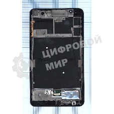 Модуль (матрица + тачскрин) для Asus Fonepad 7 FE171/FE171CG черный с серебристой рамкой