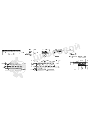 Разъем FPC Flip-Lock 0510-10RLGF 10 pin высота 1мм шаг 0,5мм