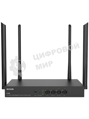 Гигабитный беспроводной маршрутизатор Tenda W18E точки доступа AC1200, до 300 Мбит/с на 2,4 ГГц + до 867 Мбит/с на 5 ГГц