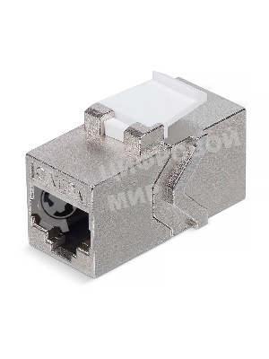 Адаптер проходной формата Rexant Pro Keystone, Jack RJ-45(8P8C), FTP, CAT 6A