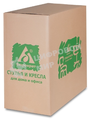 Кресло Бюрократ CH-300/BLACK черный, экокожа, 120 кг, механизм качания