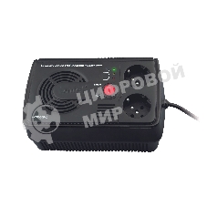 Стабилизатор напряжения UNIEL (9619) U-STR-500/1 серия Standard Courage 500 ВА(Однофазный электронны(релейный) стабилизатор,номинальная мощность 0,5кВА,диапазон входного напряжения 145-280В,выходное напряжение 220+/-10%В,частота 50/60Гц,точность стабилизации 10%,Макс.ток 2,3А, 20мс. Размер: 213x125x92мм.) Стабилизатор напряжения UNIEL (9619) U-STR-500/1 серия Standard Courage 500 ВА(Однофазный электронны(релейный) стабилизатор,номинальная мощность 0,5кВА,диапазон входного напряжения 145-280В,выходное напряжение 220+/-10%В,частота 50/60Гц,точность стабилизации 10%,Макс.ток 2,3А, 20мс. Размер: 213x125x92мм.)