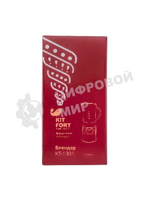Блендер стационарный Kitfort КТ-1301 1000Вт серебристый
