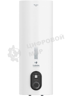 Водонагреватель Timberk SWH RS7 30 V Накопительный 30л, 2 кВт, круглый, супер-узкий, все внутри нержавейка, Ø 750хØх290 (мм), 9,4 кг, Белый