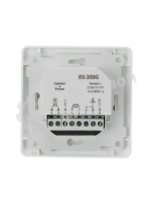 Терморегулятор механический Rexant RX-308G белый (совместим с Schneider серии Glossa)