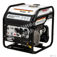 Электрогенератор бензиновый инверторный Kranz KR2500IO, 2.5 кВт, 96 дБ, 27 кг