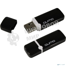 Флешка USB QUMO 64Gb USB 2.0 Optiva 02 Black, цвет корпуса черный (QM64GUD-OP2-black)
