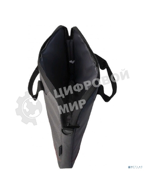 Сумка для ноутбука PORTCASE KCB-141GY (нейлон, серая до 15,6