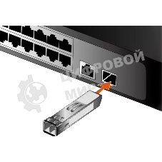 Трансивер Planet MTb-LA10 10G SFP+ Fiber Transceiver (WDM, TX:1270nm, RX:1330nm, DDM) - 10KM