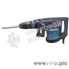 Отбойный молоток Makita HM1203C Молоток отб,SDS-max, 1510Вт,25.5Дж,950-1900у\м,9.2кг,чем,м\функц бок рукоятка,плавный пуск