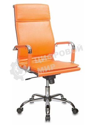 Кресло Бюрократ CH-993/orange оранжевый, экокожа