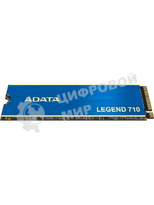 Накопитель SSD ADATA LEGEND 710, 1Tb, PCIe 3.0 x4, M.2 2280, NVMe, R/W 2400/1800, с радиатором
