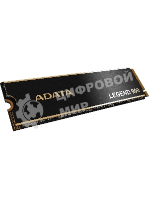 Накопитель SSD ADATA LEGEND 900, 1Tb, PCIe 4.0 x4, M.2 2280, NVMe, R/W 7000/4700, с радиатором