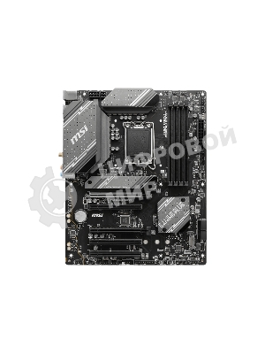 Материнская плата MSI B760 GAMING PLUS WIFI, LGA 1700, Intel B760, 4xDDR5, 4xSATA, 2xM.2, 1xPCI-E 4.0 x16, 3xPCI-E 3.0 x1, 1xDP, 1xHDMI, 1x 2.5Gb LAN, 2xUSB-A 3.2 Gen 2, 4xUSB 2.0, 5x3.5 мм, 7.1, Standard-ATX