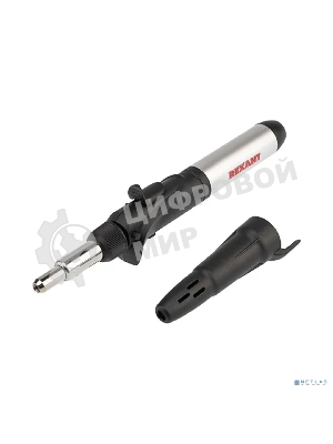 Паяльник Rexant газовый с пьезоподжигом, 17 мл, 11 предметов