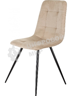Стул для дома Бюрократ CH-K1_4 комплект 4 шт бежевый Holland 06 металл черный на ножках