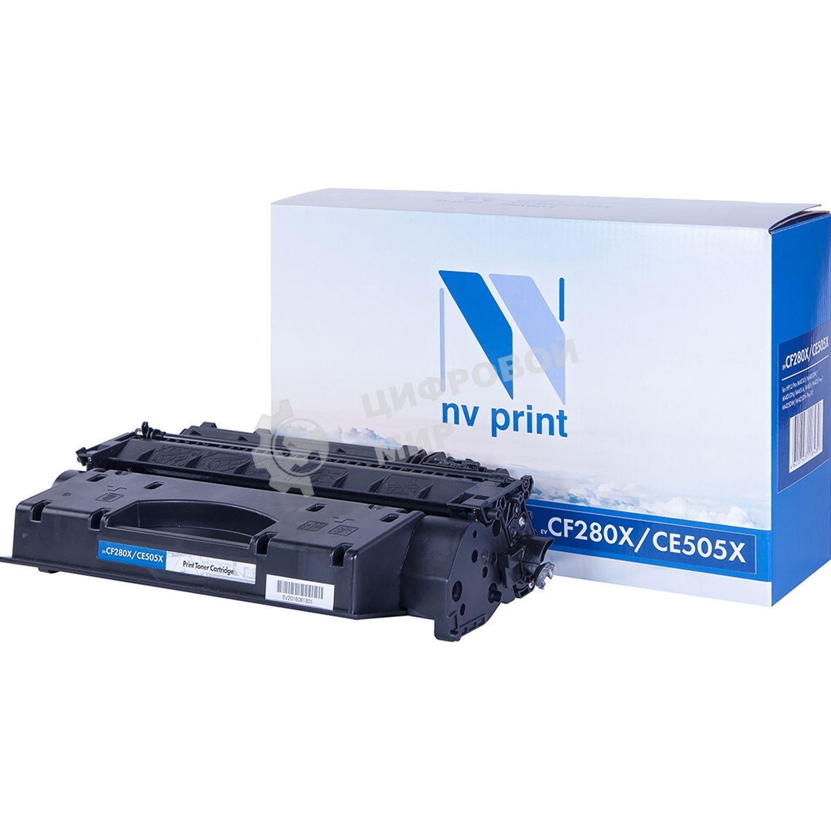 Картридж лазерный NVPrint CF280X/CE505X_NVP (тип CF280X/CE505X), черный, 6900 стр., для HP LJ P2035/P2055