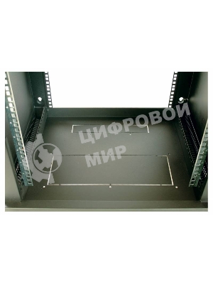 Шкаф телеком. настенный разборный 18U (600х650) дверь стекло (ШРН-Э-18.650) (1 коробка)