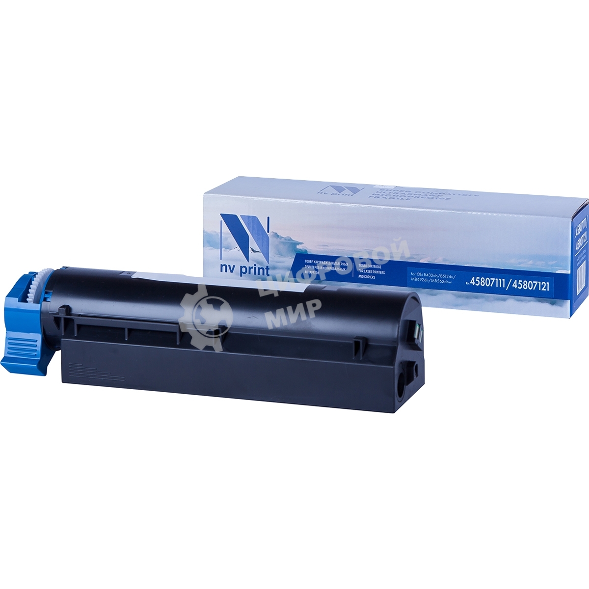 Картридж NVPrint совместимый Oki 45807111/45807121 для B432dn/B512dn/MB492dn/MB562dnw (12000k)