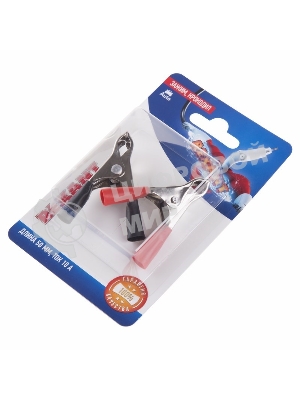 Зажим крокодил Rexant, длина 50 мм, ток 10A, 2 шт.