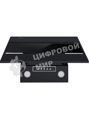 Вытяжка каминная Maunfeld Bridge 60 нержавеющая сталь/черное стекло, 60 см, 850 куб. м/ч, 51 дБ