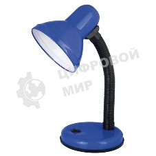 Светильник UF-301 С06 настол. 230В 60Вт син. Ultraflash 12357