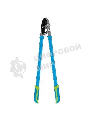 Сучкорез прямого реза LUXE Palisad 750 мм, двухрычажный механизм, двухкомпонентные рукоятки