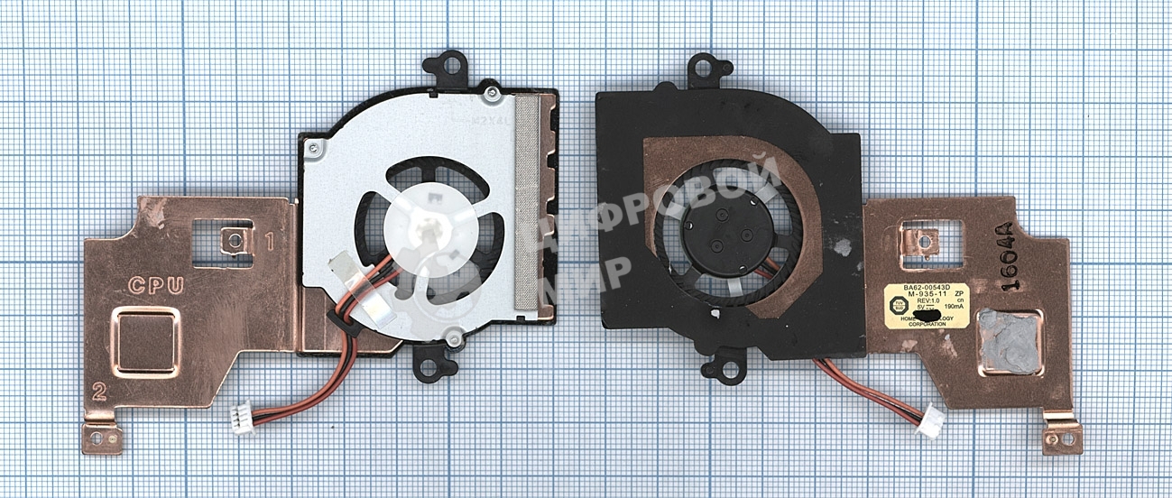 Система охлаждения для ноутбука Samsung NF110 NF210