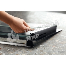 Встраиваемый духовой шкаф Electrolux COF6P76BX, Духовой шкаф электрический с конвекцией, объем 65 л, утапливаемые переключатели, 9 режимов, автопрограммы, очистка пиролитическая, 3 стекла в дверце, направляющие проволочные + телескопические (1 уровень)