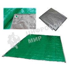 Тент хозяйственный универсальный Ecos T-4*4 размер: 4*4 м, плотность: 60г/м2