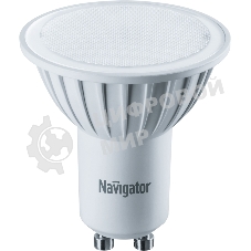 Лампа светодиодная Navigator NLL-PAR16-5-230-3K-GU10 5Вт 3000К теплый белый GU10 360лм 170-260В
