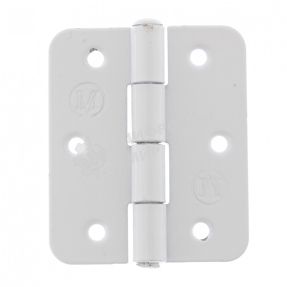 Петля накладная ПН5-60, белая, 4шт. (Металлист) Россия