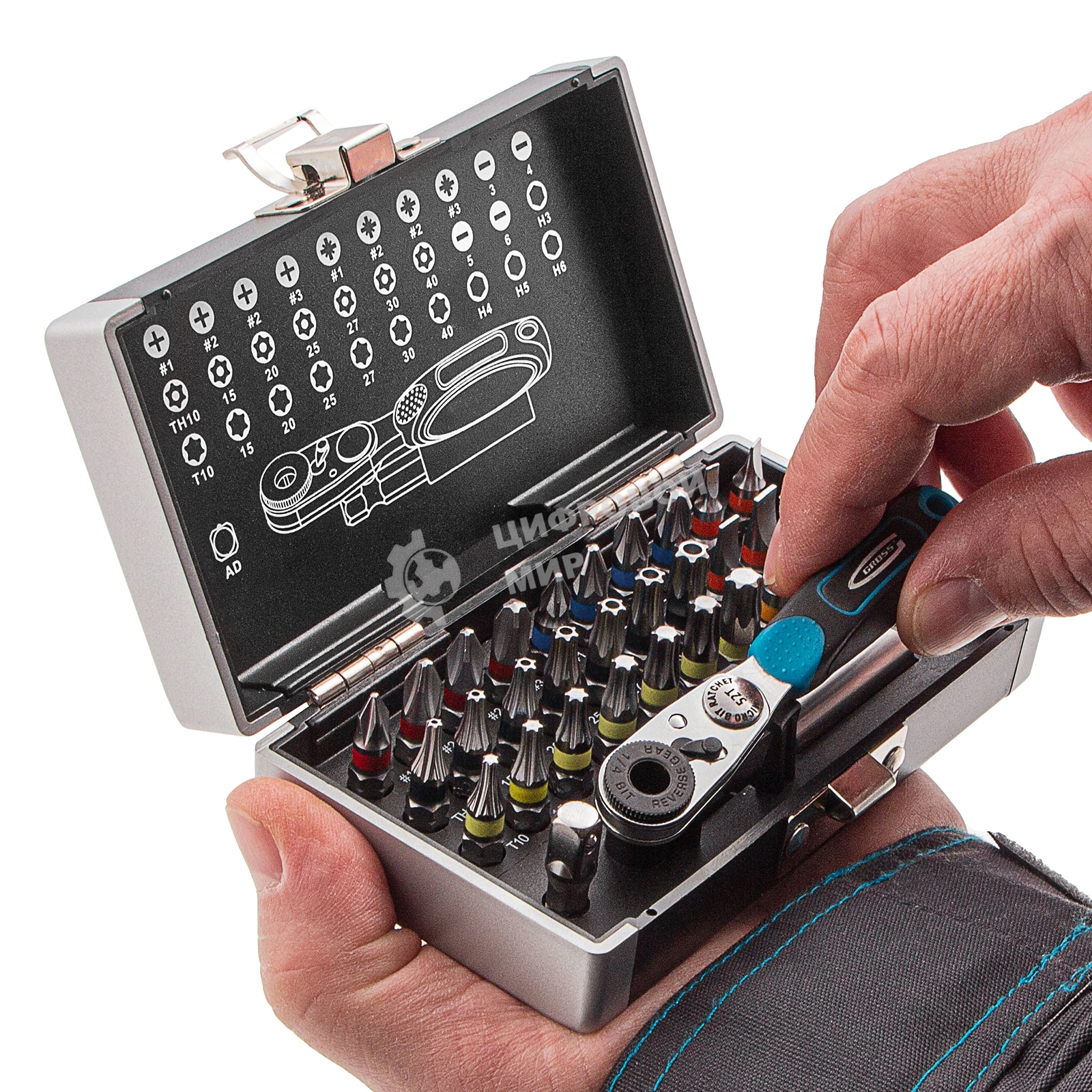 Набор бит Gross 11365 1-4