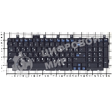 Клавиатура для ноутбука HP Pavilion DV8000 черная