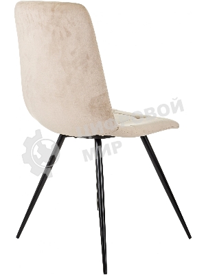 Стул для дома Бюрократ CH-K1_4 комплект 4 шт бежевый Holland 06 металл черный на ножках
