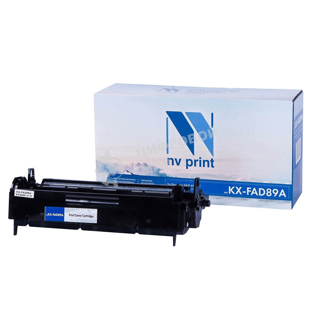 Барабан NVPrint совместимый черный, Panasonic KX-FAD89A для KX/FL-403/413 (10000k)