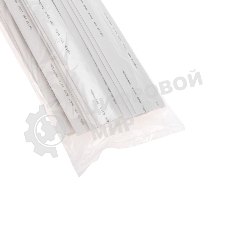 Трубка термоусаживаемая PROconnect ТУТ 18,0/9,0мм, белая, упаковка 50 шт. по 1м,