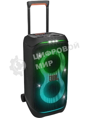 Портативная акустика JBL PartyBox Stage 320 (1.0 2 x 120 Вт, Bluetooth, AUX, USB, 6.3 мм jack, RGb подсветка, IPX4, JBLPBSTAGE320UK)
