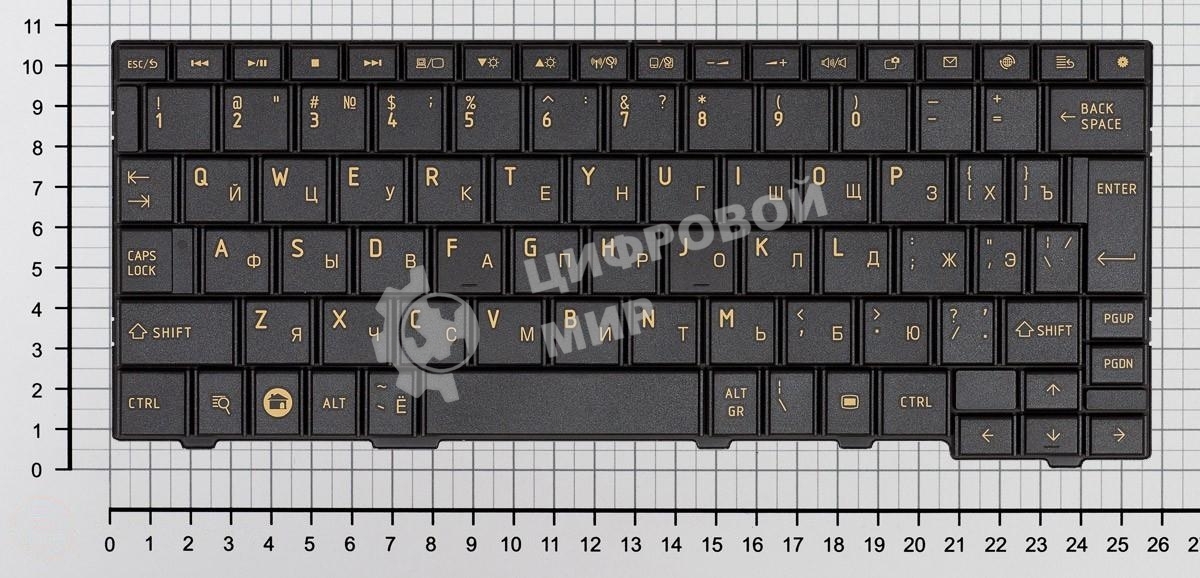 Клавиатура для ноутбука Toshiba AC100 черная