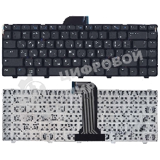 Клавиатура для ноутбука Dell Inspiron 14 3421 14R 5421 черная с рамкой
