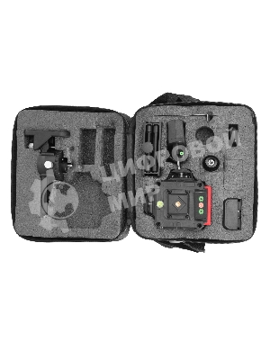 Лазерный уровень м-призм. MTX ML 360-3 Pro SET, 30 м, акк. Li 3000 мА·ч, состоит из 2 частей